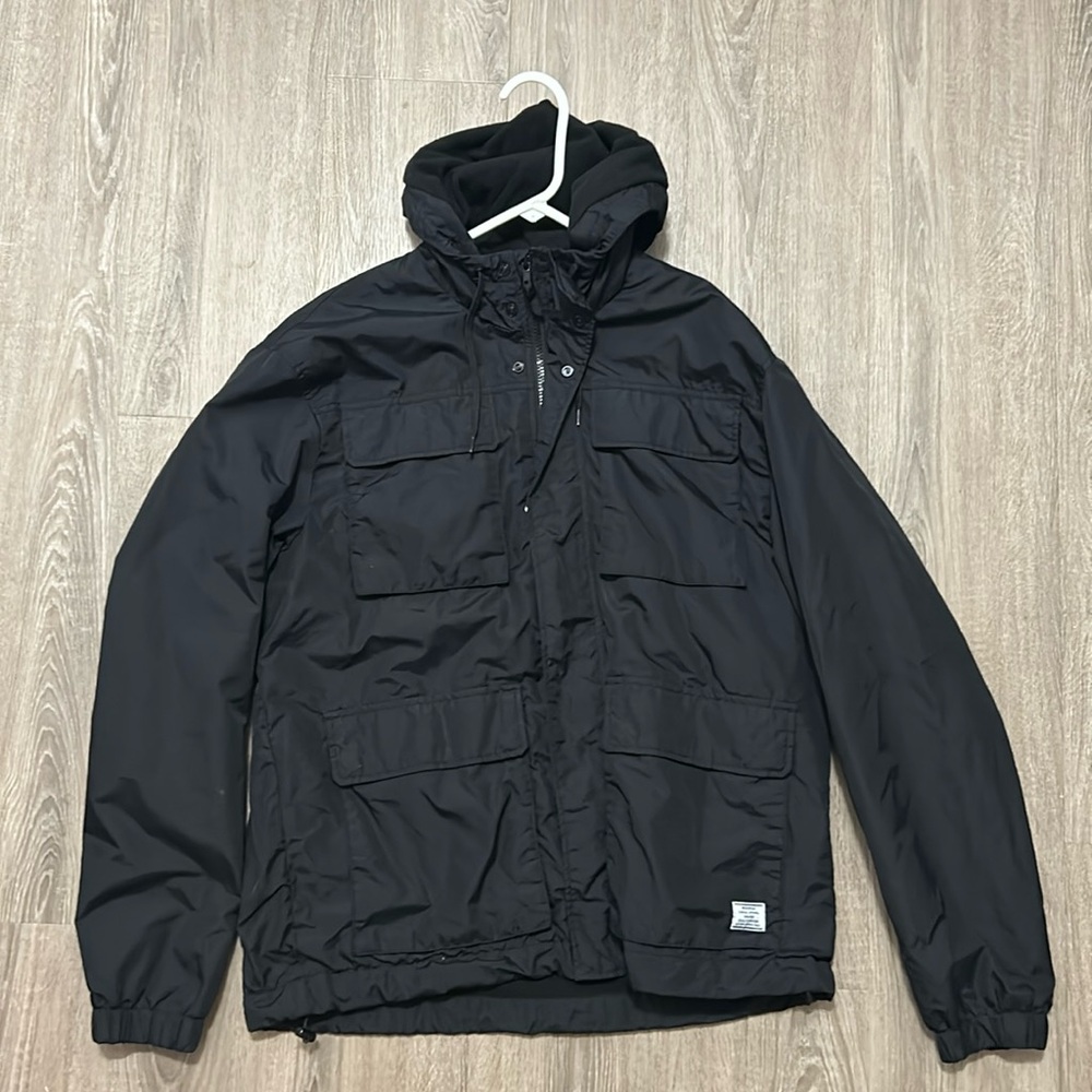 H&M Black Windbreaker
